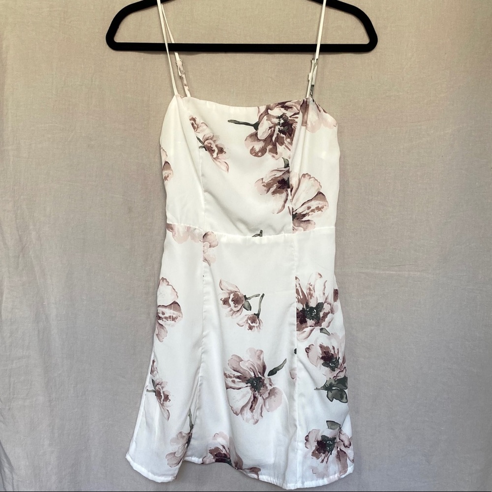 Wild Honey Floral Mini Dress